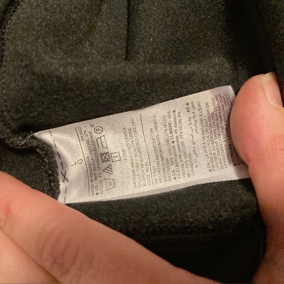 Old Navy Gray Stevie Leggings, Large, EUC - Picture 4 of 4